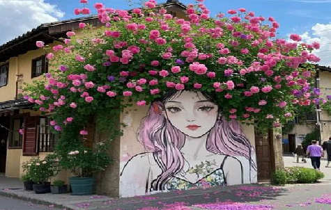 广南怎么设计网红打卡墙绘