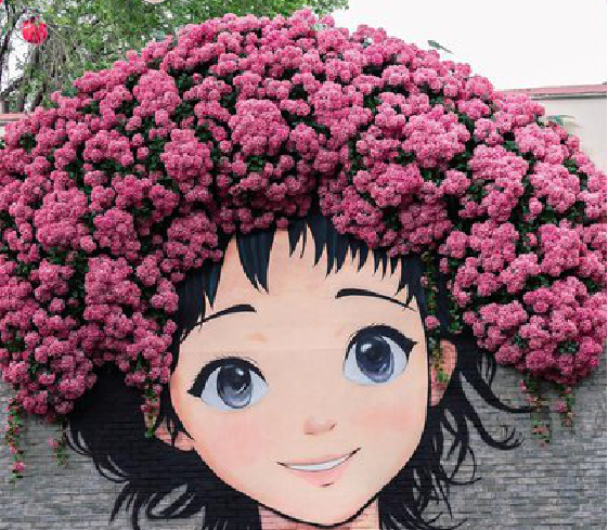 广南墙体彩绘-网红墙打卡