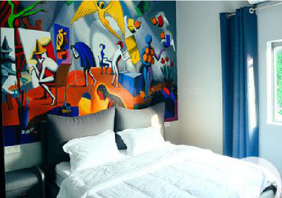 广南对于酒店的墙体彩绘而言更注重哪些方面？