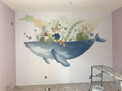 广南手绘墙的特点及优势。